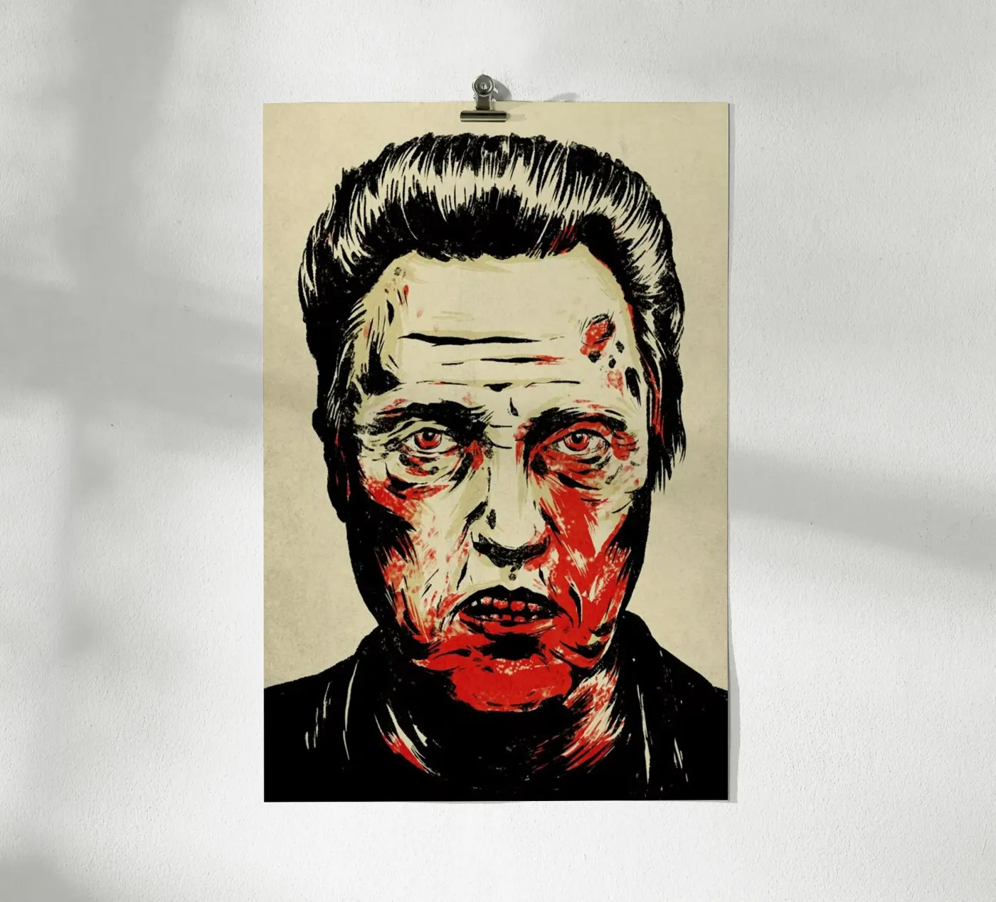 Walken Dead poster by Chase Kunz
