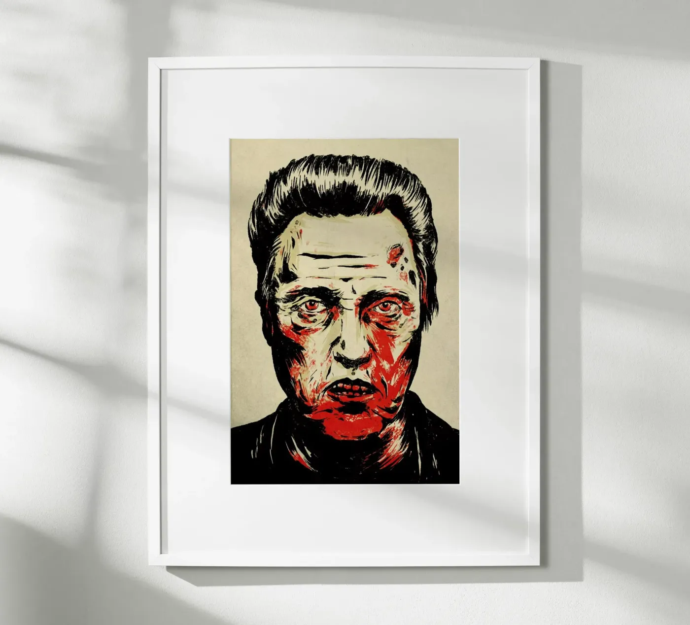 Walken Dead poster by Chase Kunz