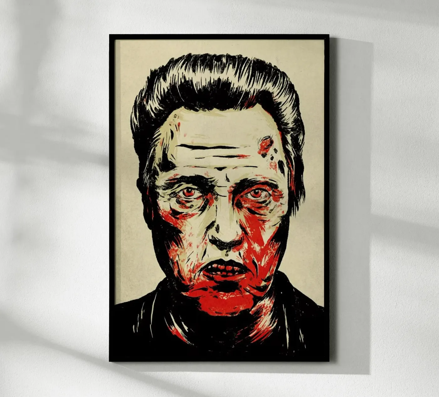 Walken Dead poster by Chase Kunz