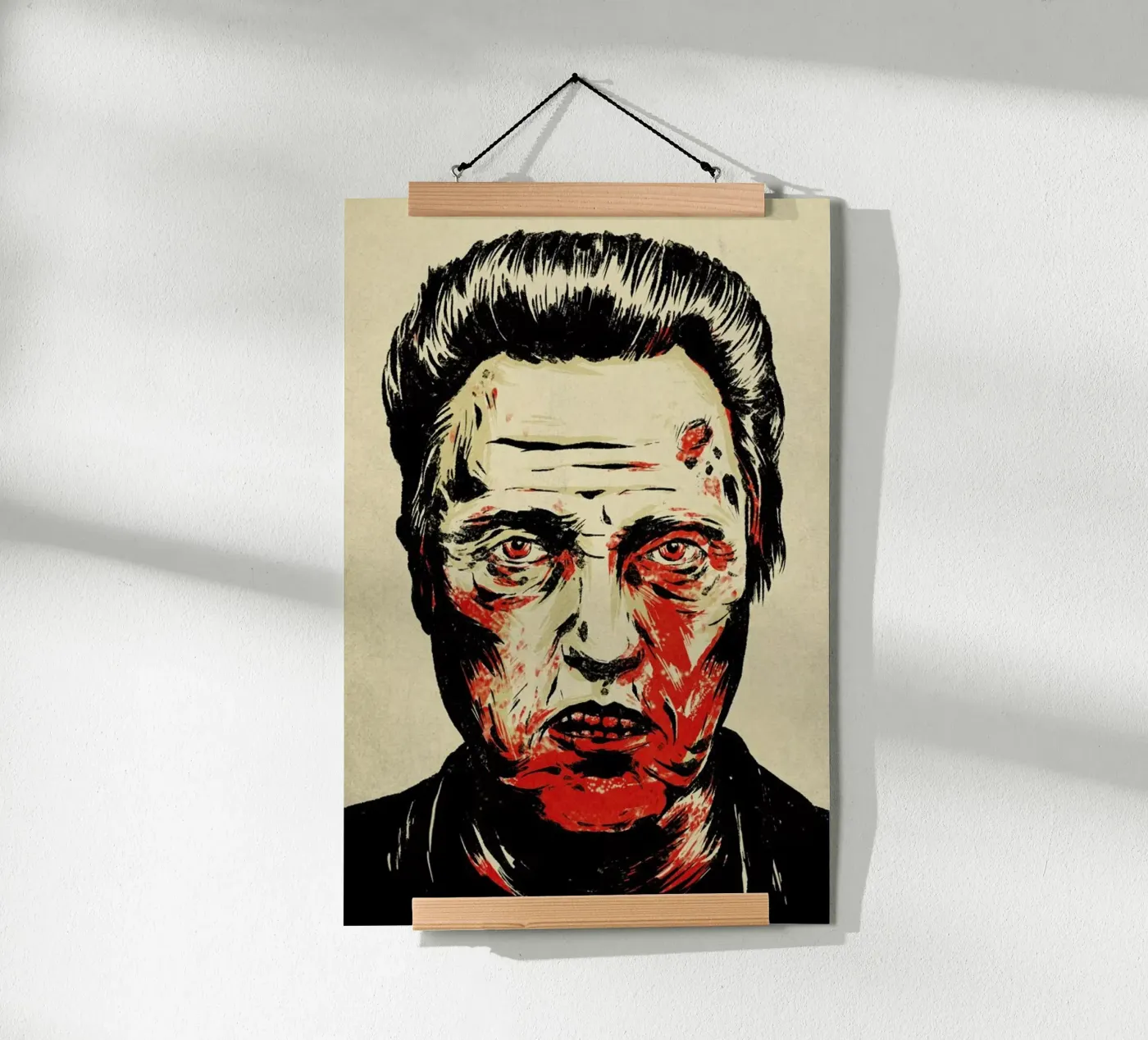 Walken Dead poster by Chase Kunz