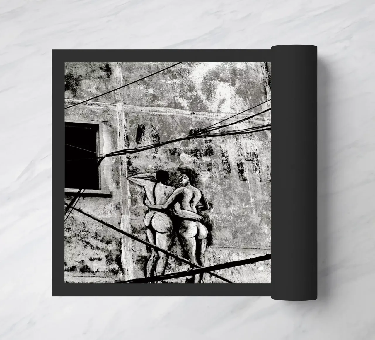 Lovers Alive deurmat van Sophie Etchart