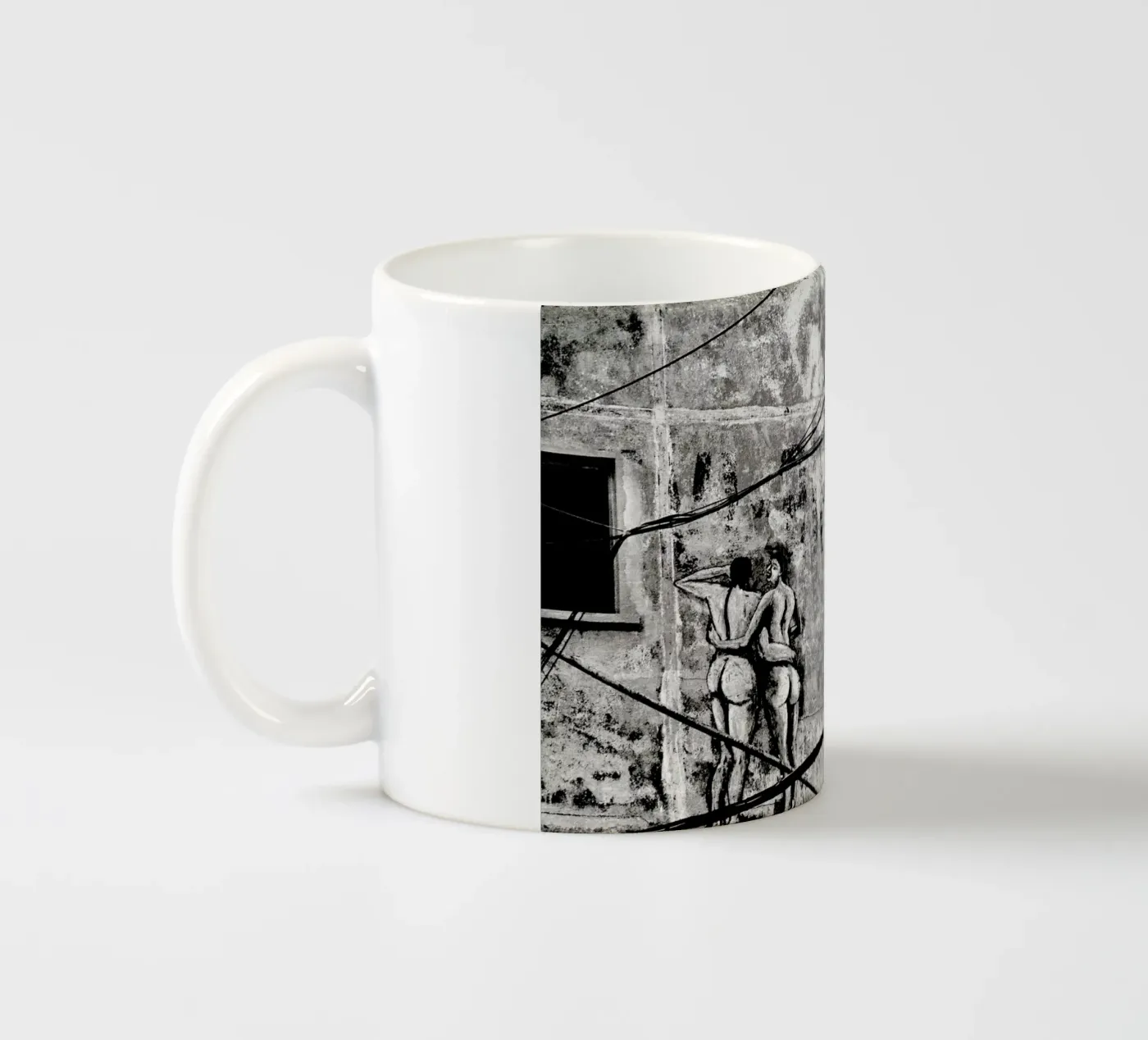 Lovers Alive ceramic mug by Sophie Etchart