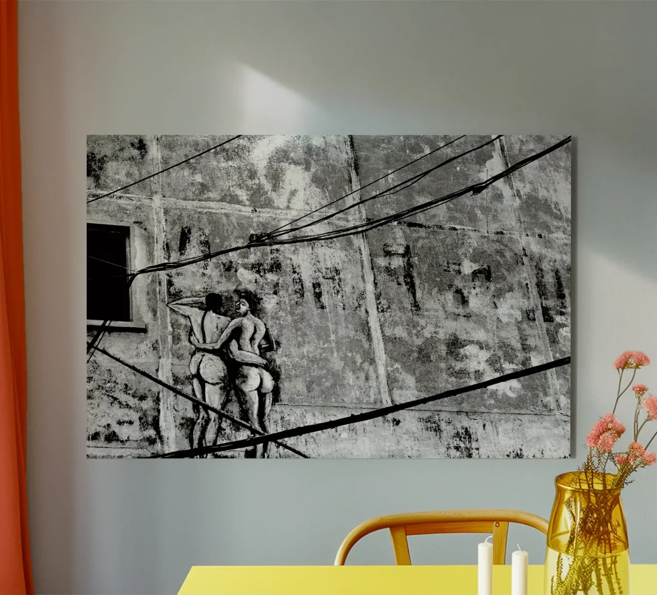 Lovers Alive alluminio dibond da Sophie Etchart