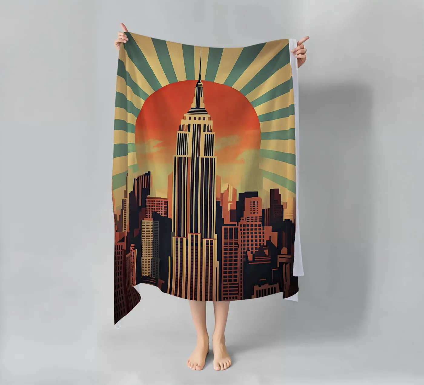 Art déco telo mare da Nikis Art Studio