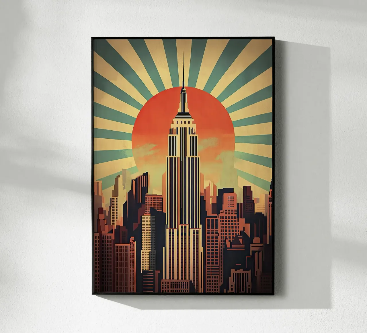 Art déco plexiglass da Nikis Art Studio