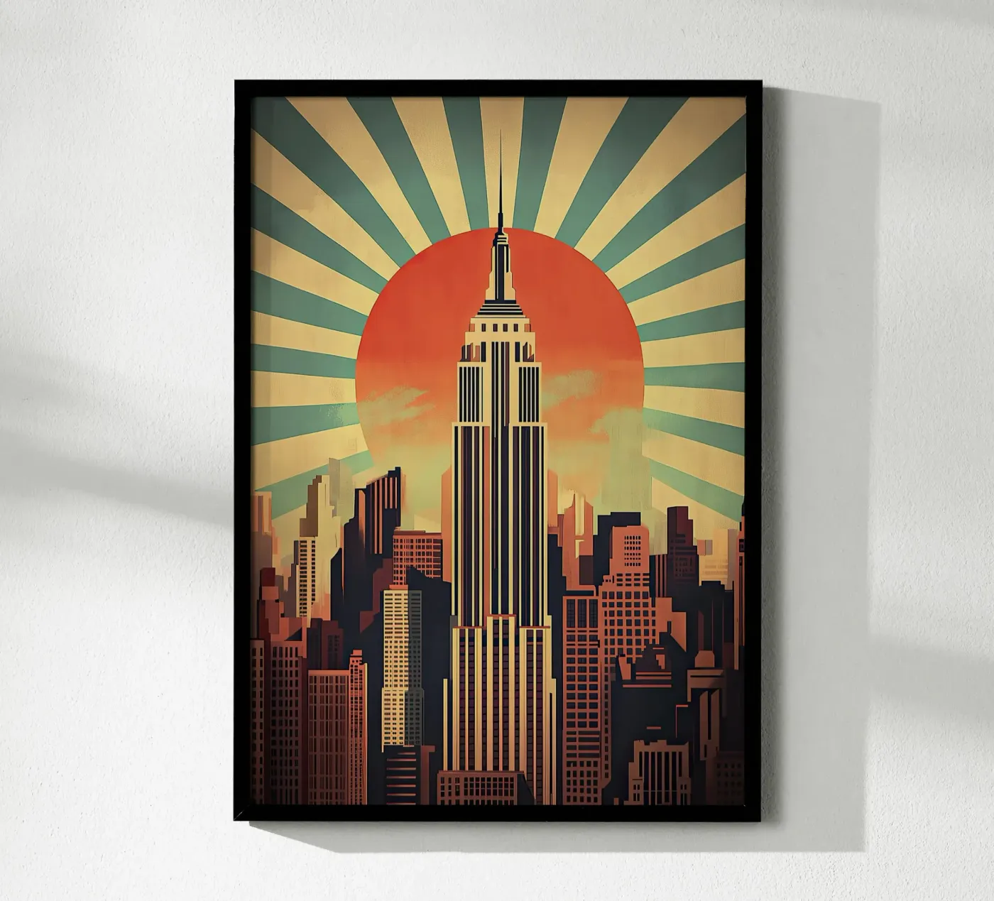 Art deco poster da Nikis Art Studio