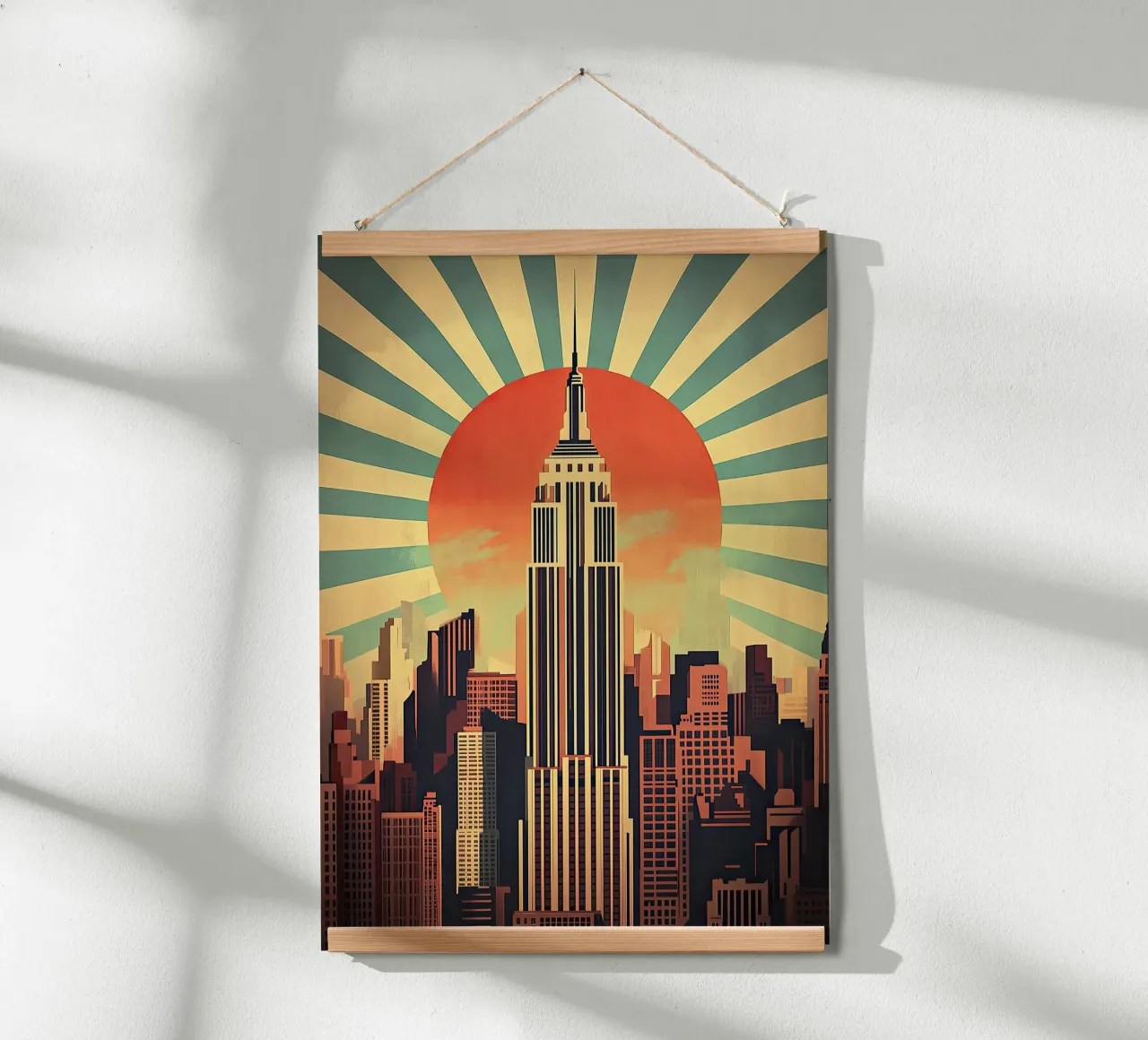 Art déco poster da Nikis Art Studio