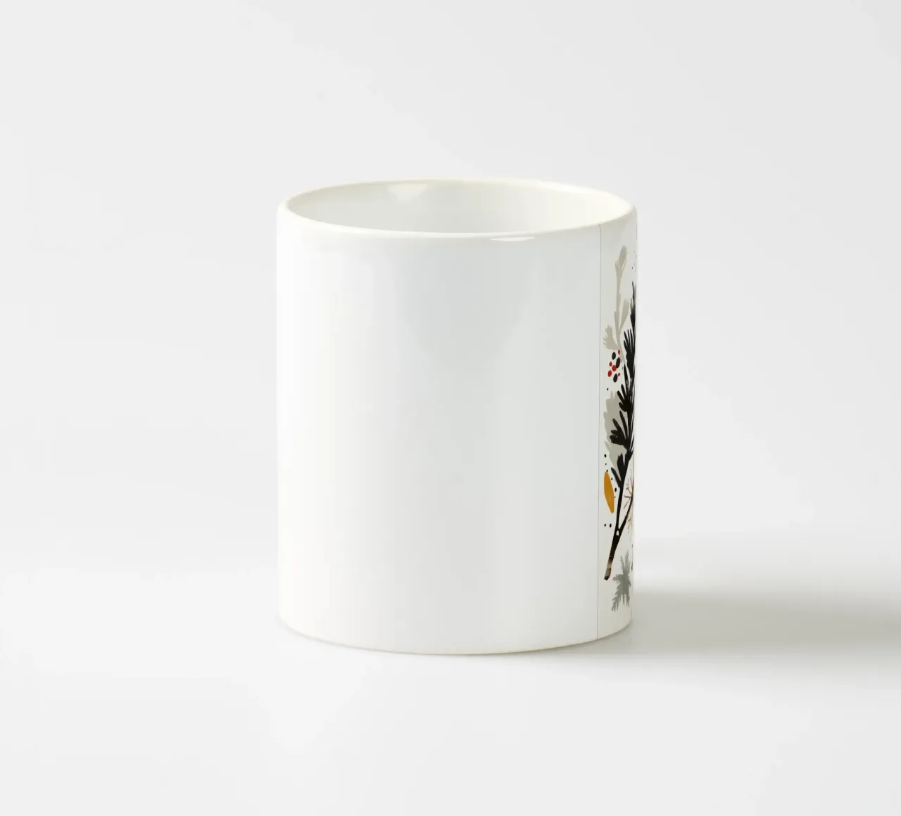 Christmas Twig tazza in ceramica da treechild