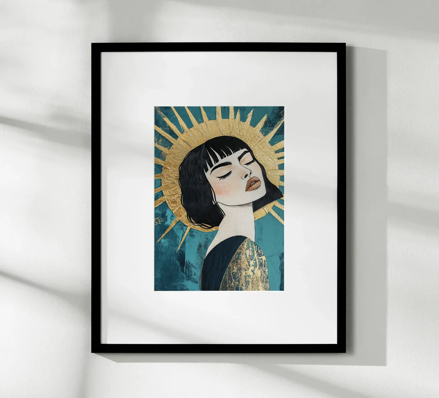 Art deco poster by Nikis Art Studio