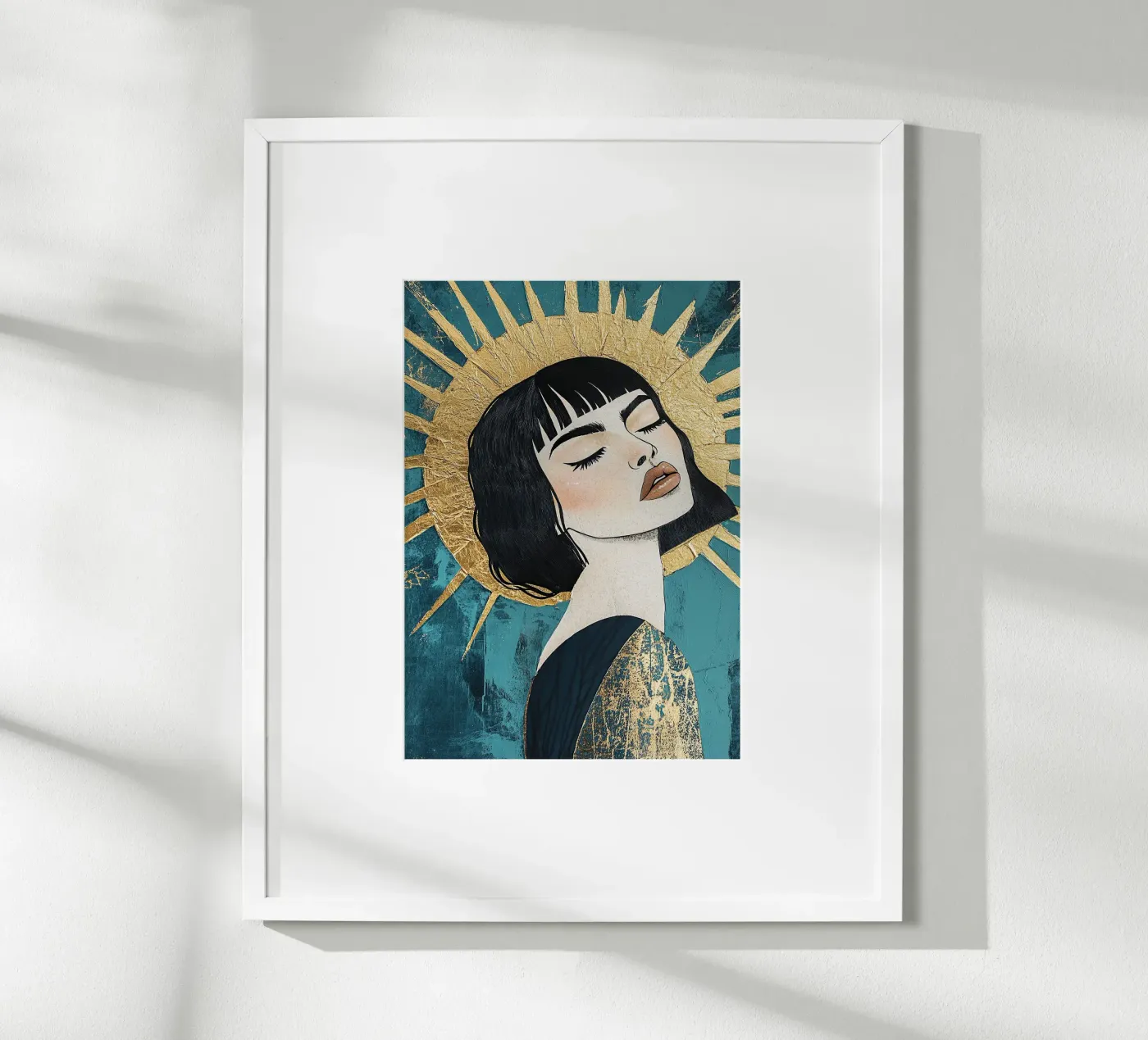 Art deco poster by Nikis Art Studio