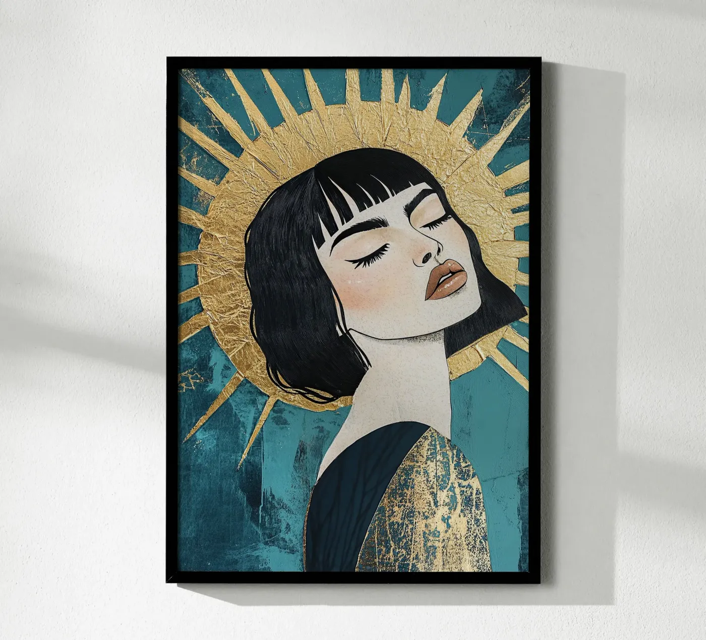 Art deco poster by Nikis Art Studio