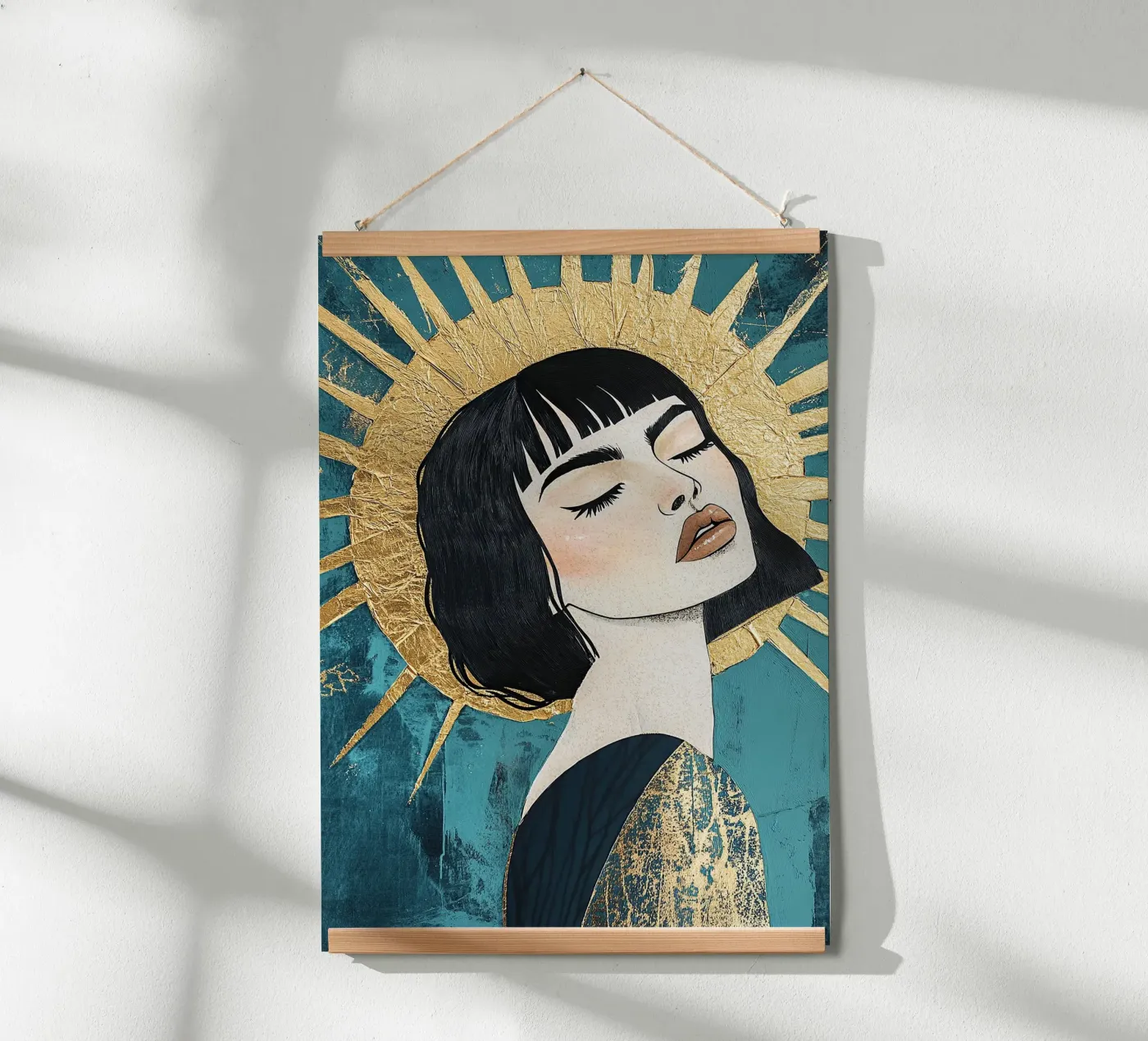 Art deco poster by Nikis Art Studio