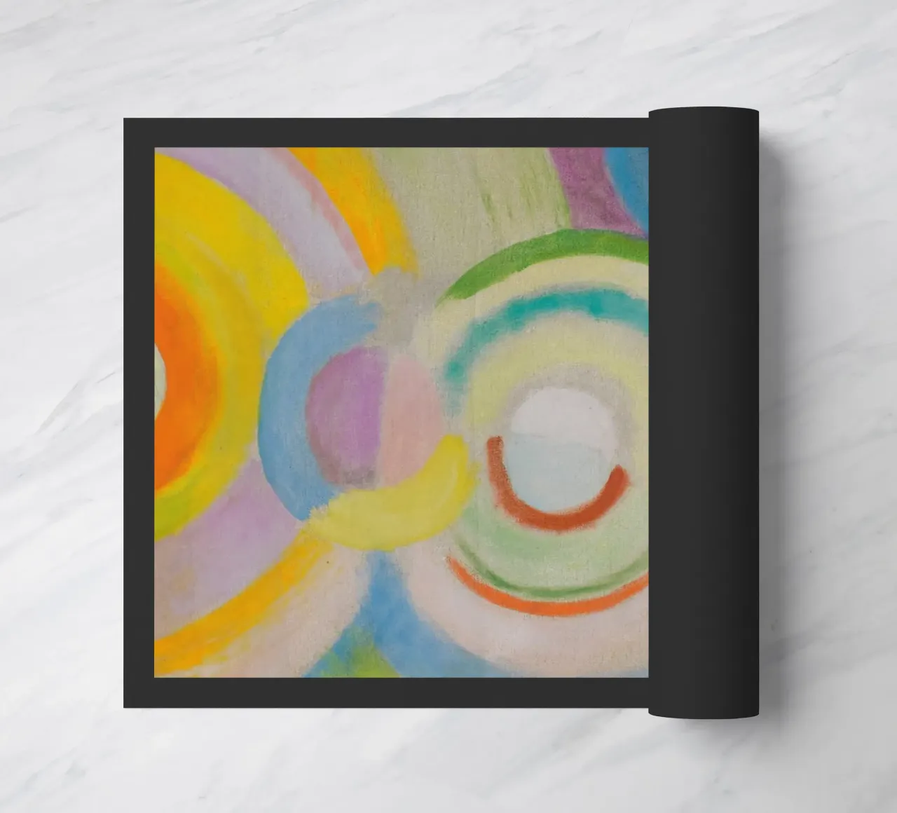 Robert Delaunay - Dischi colorati zerbino da ARTOTHEK