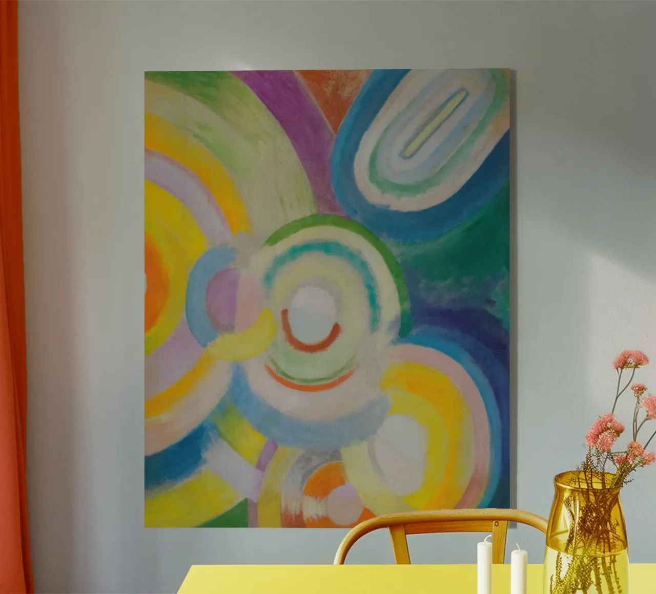 Robert Delaunay - Dischi colorati plexiglass da ARTOTHEK