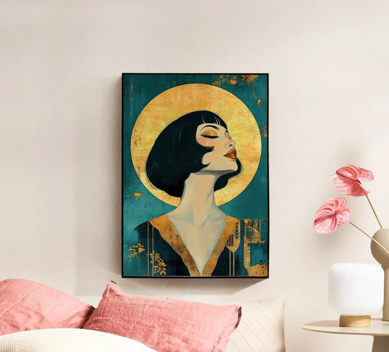 Art Déco plexiglass da Nikis Art Studio