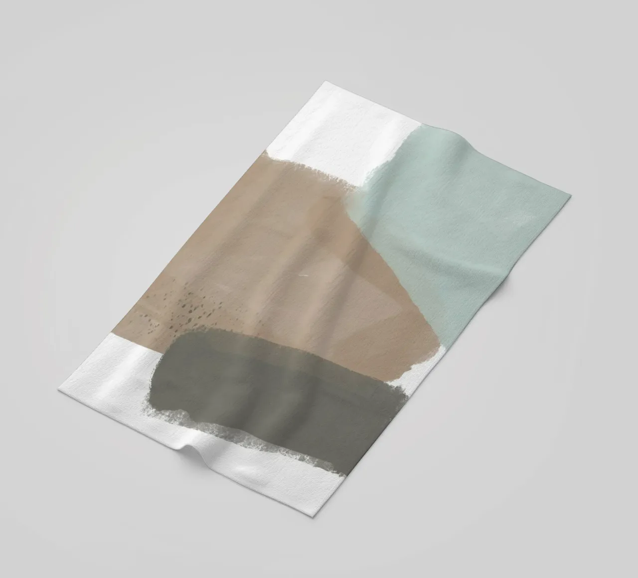 Modern Pastel Brush Strokes telo mare da nileshkikuuchise