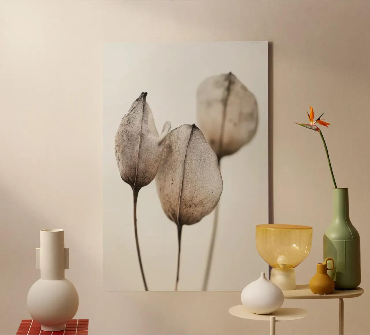 Dry Flower Detail No 17 canvas by treechild