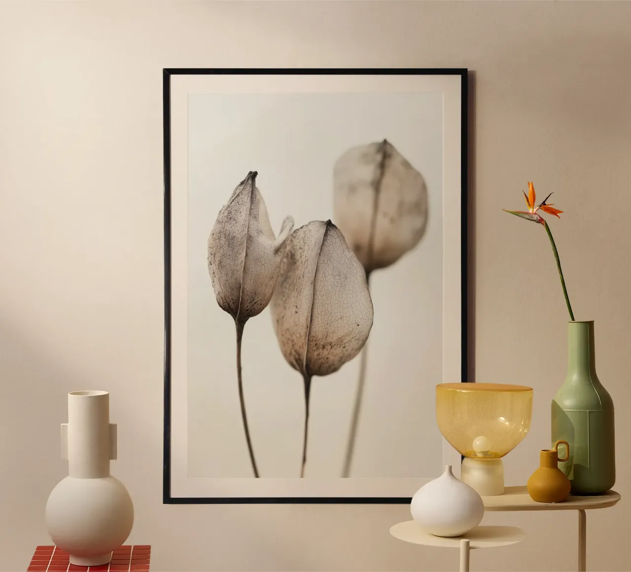 Dry Flower Detail No 17 hahnemühle by treechild