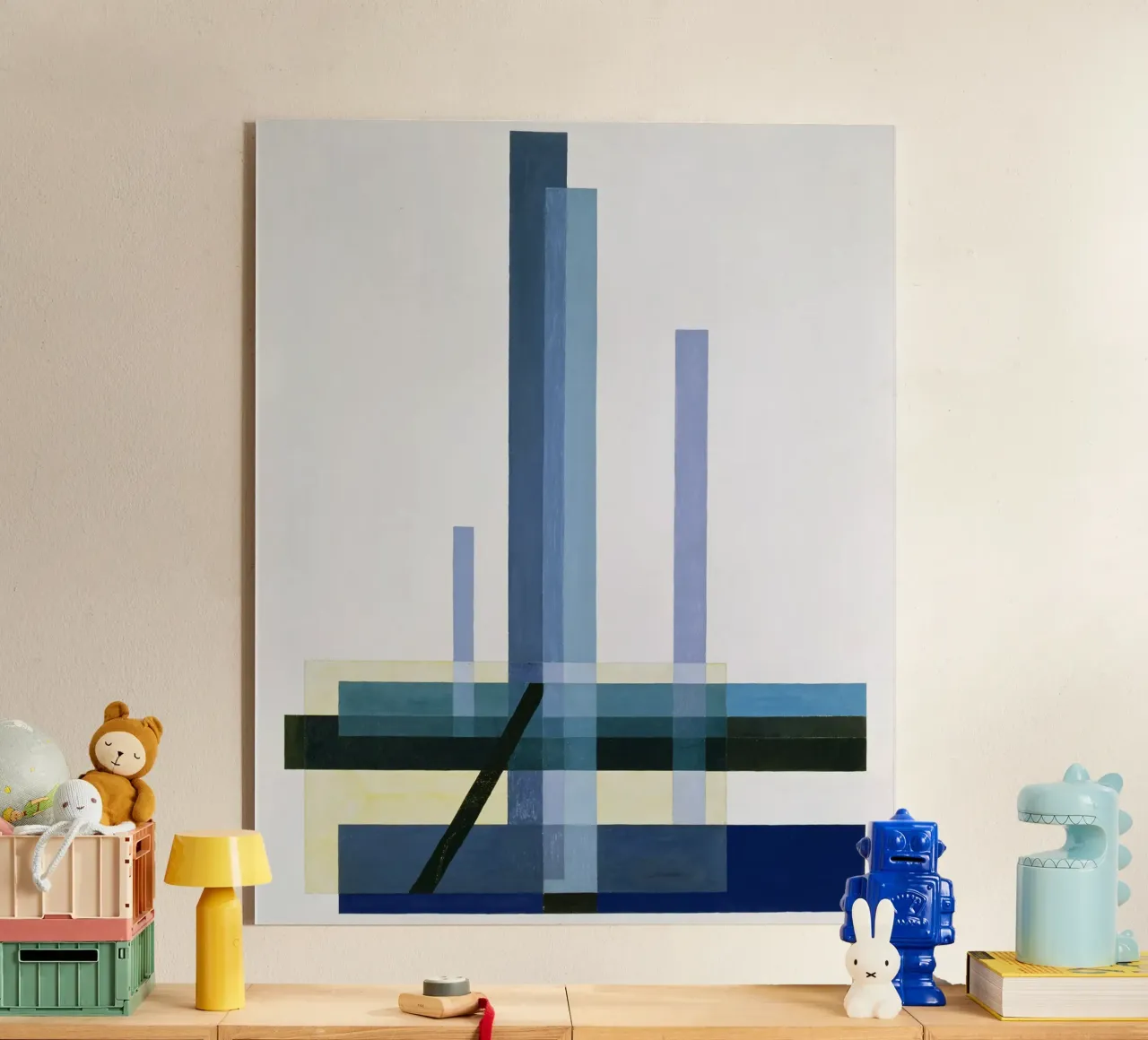 László Moholy-Nagy - C XII (Immagine blu) plexiglass da ARTOTHEK