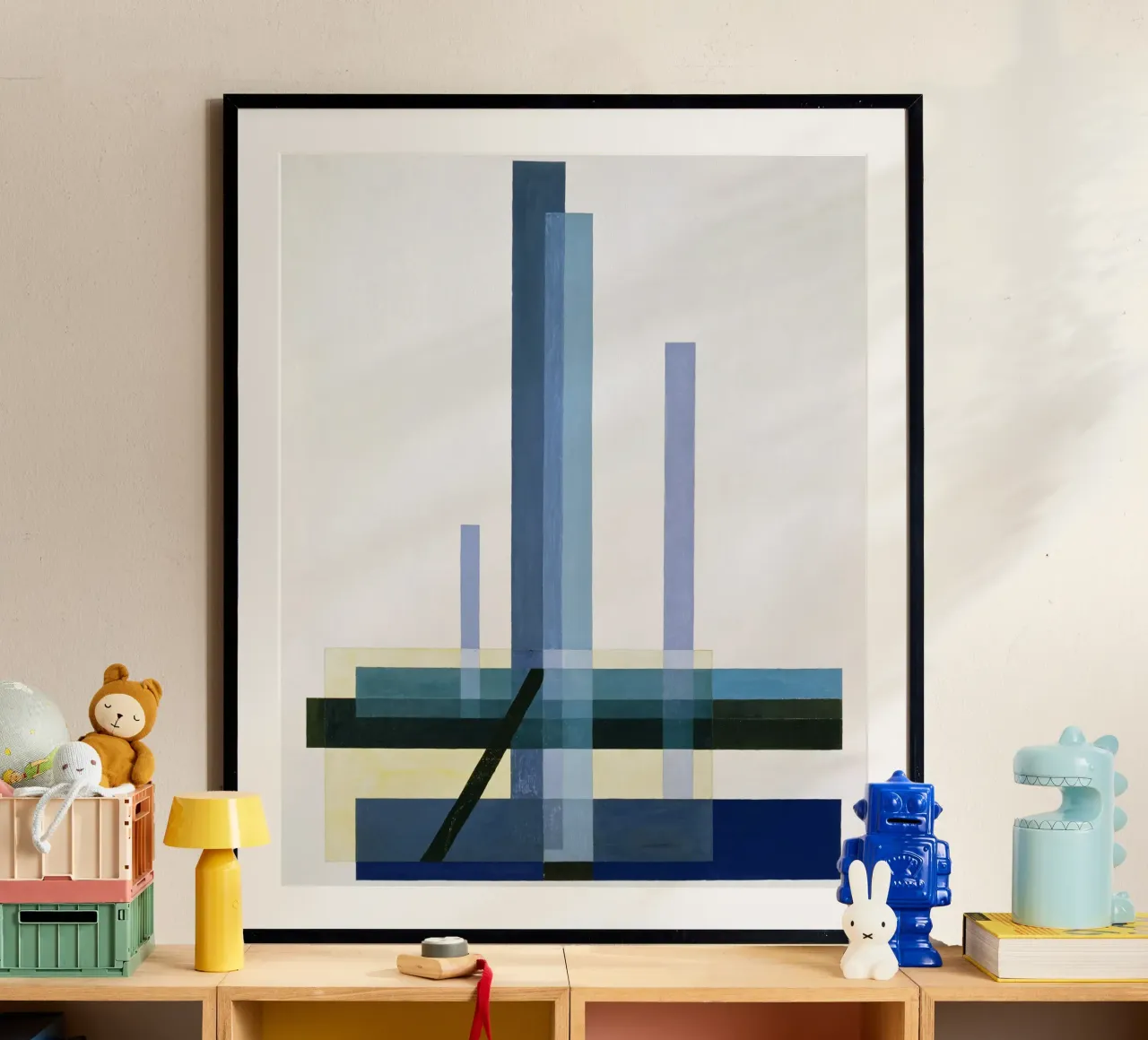 László Moholy-Nagy - C XII (Immagine blu) carta hahnemühle da ARTOTHEK