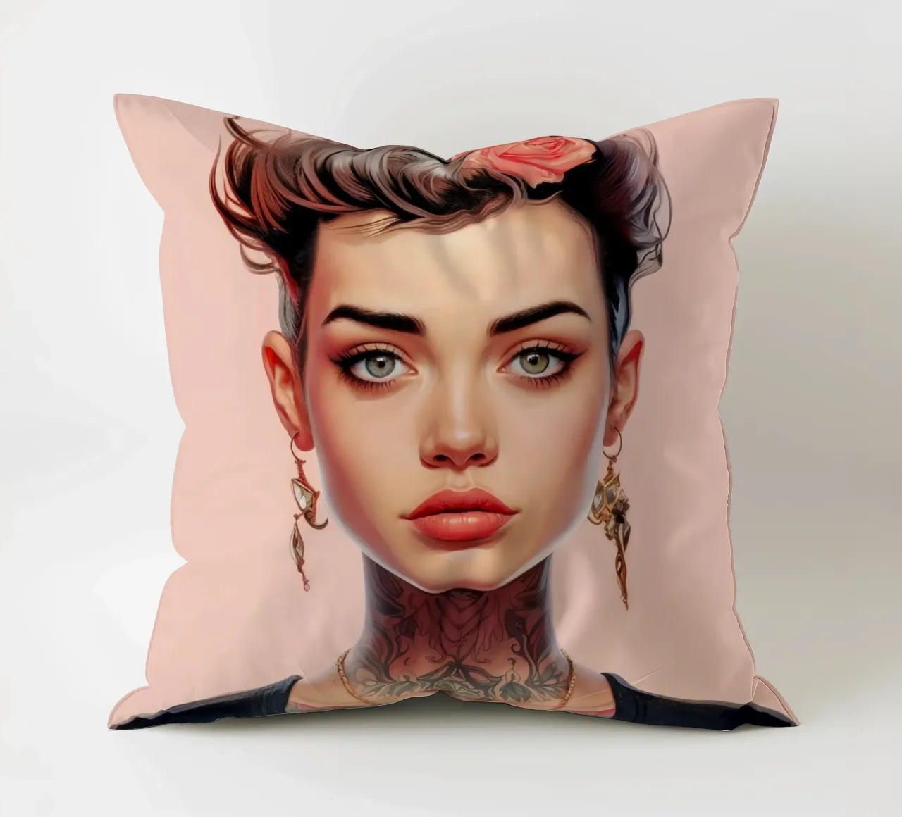 Bella ragazza adolescente cuscino da Lootprint