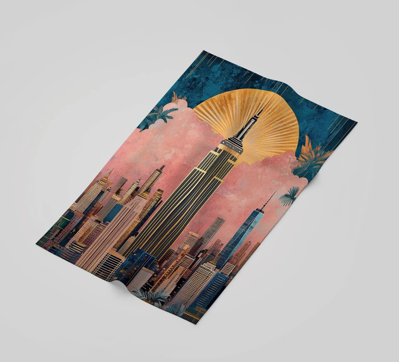 Art Déco telo mare da Nikis Art Studio