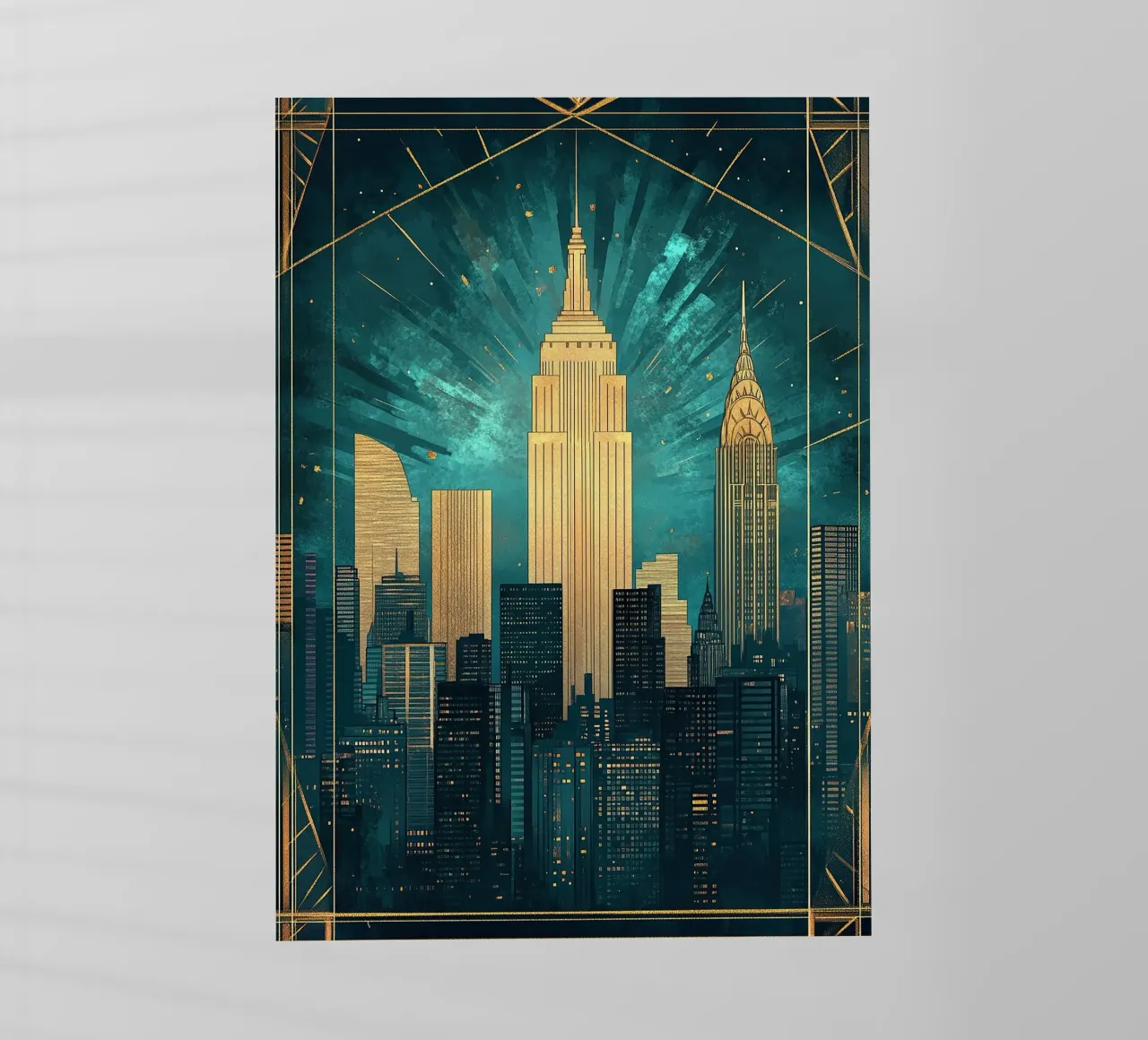 Skyline pellicola backlit da Nikis Art Studio