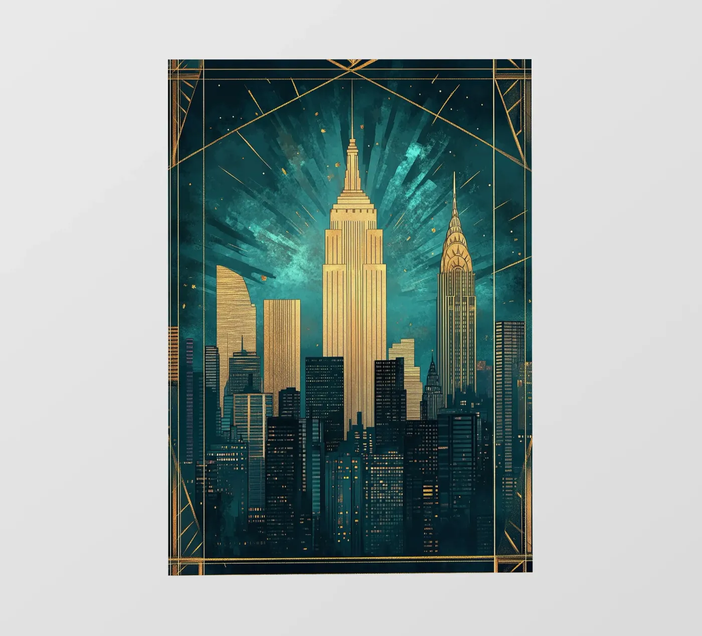 Skyline pellicola backlit da Nikis Art Studio