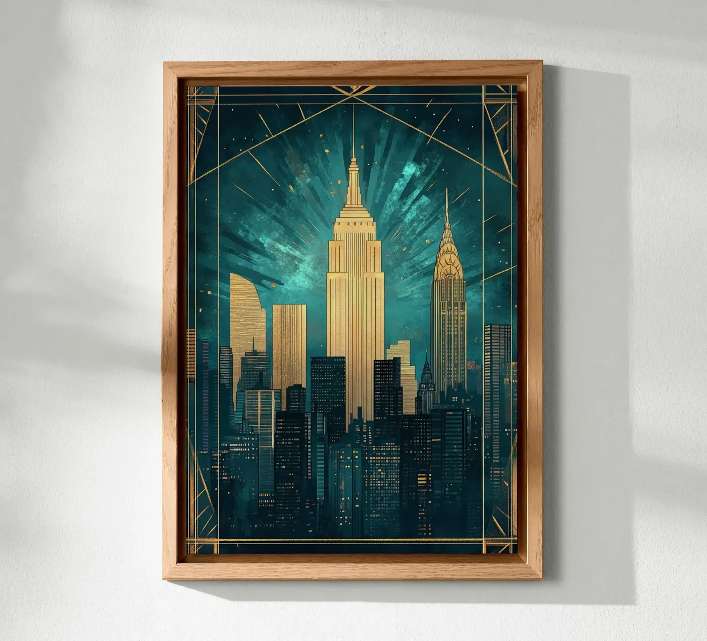 Skyline pannello forex da Nikis Art Studio