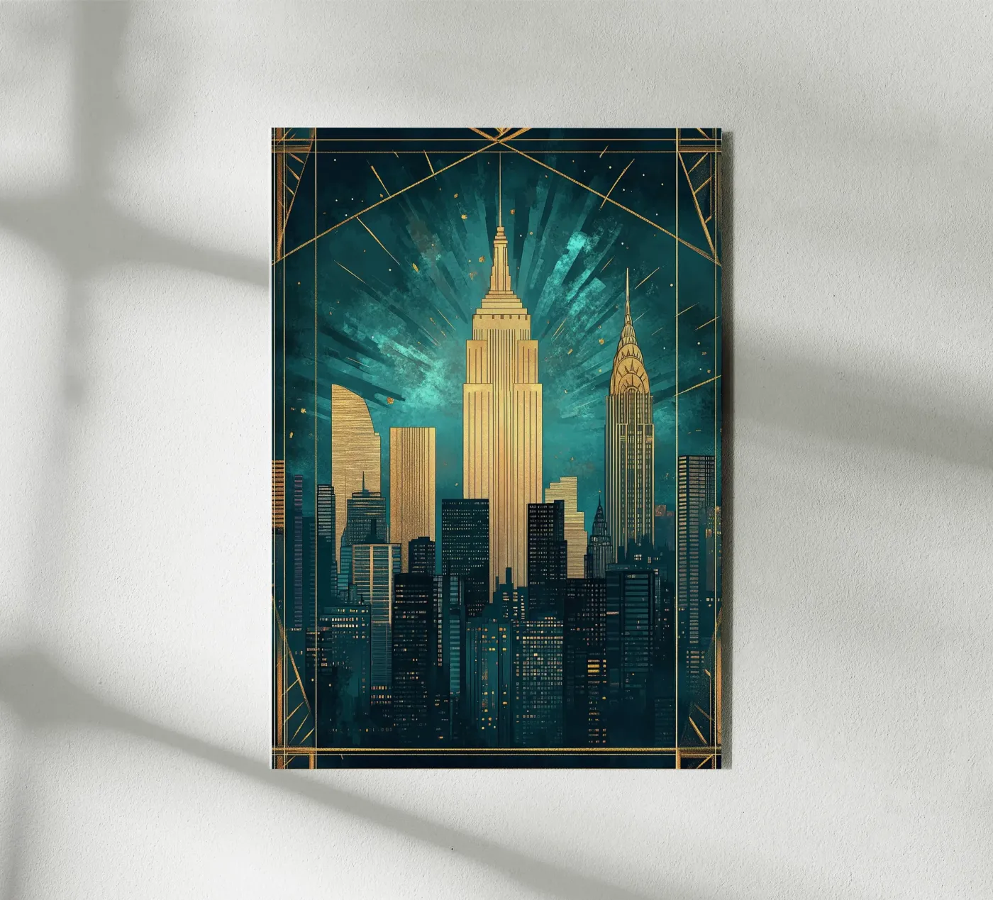 Skyline pannello forex da Nikis Art Studio