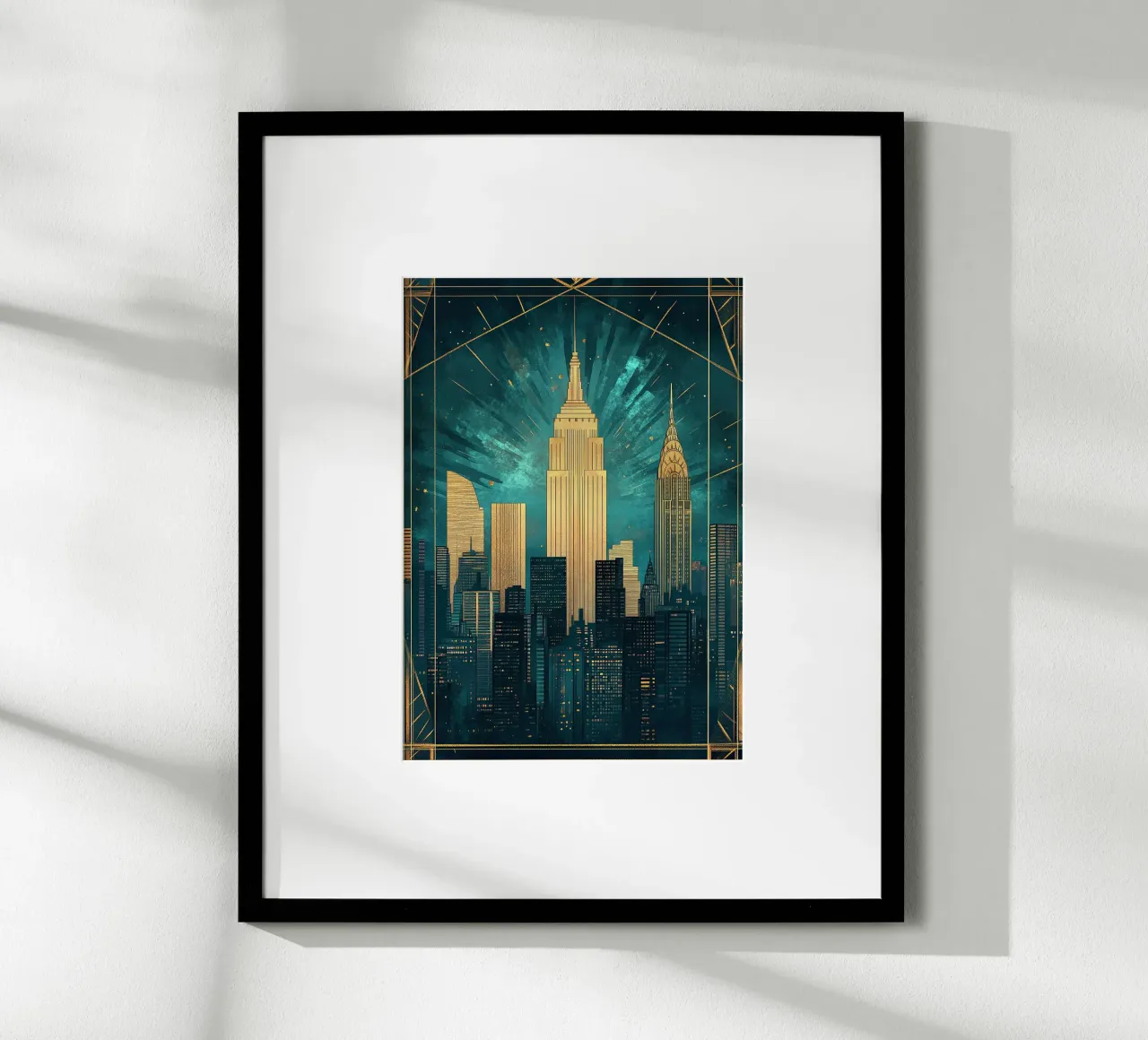 Skyline poster da Nikis Art Studio