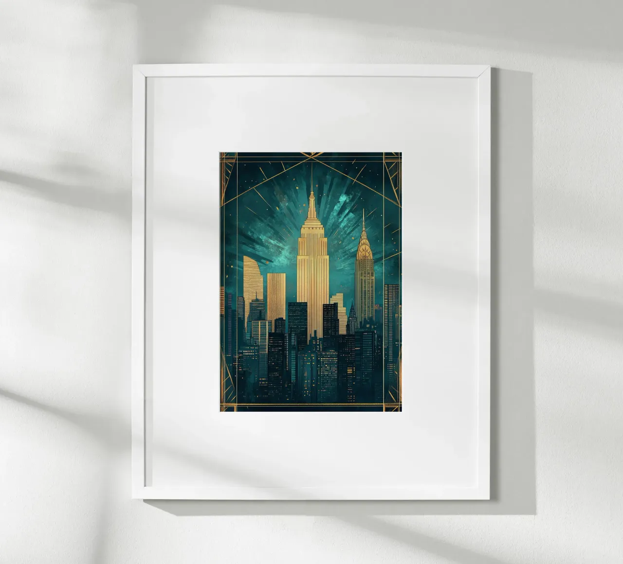 Skyline poster da Nikis Art Studio