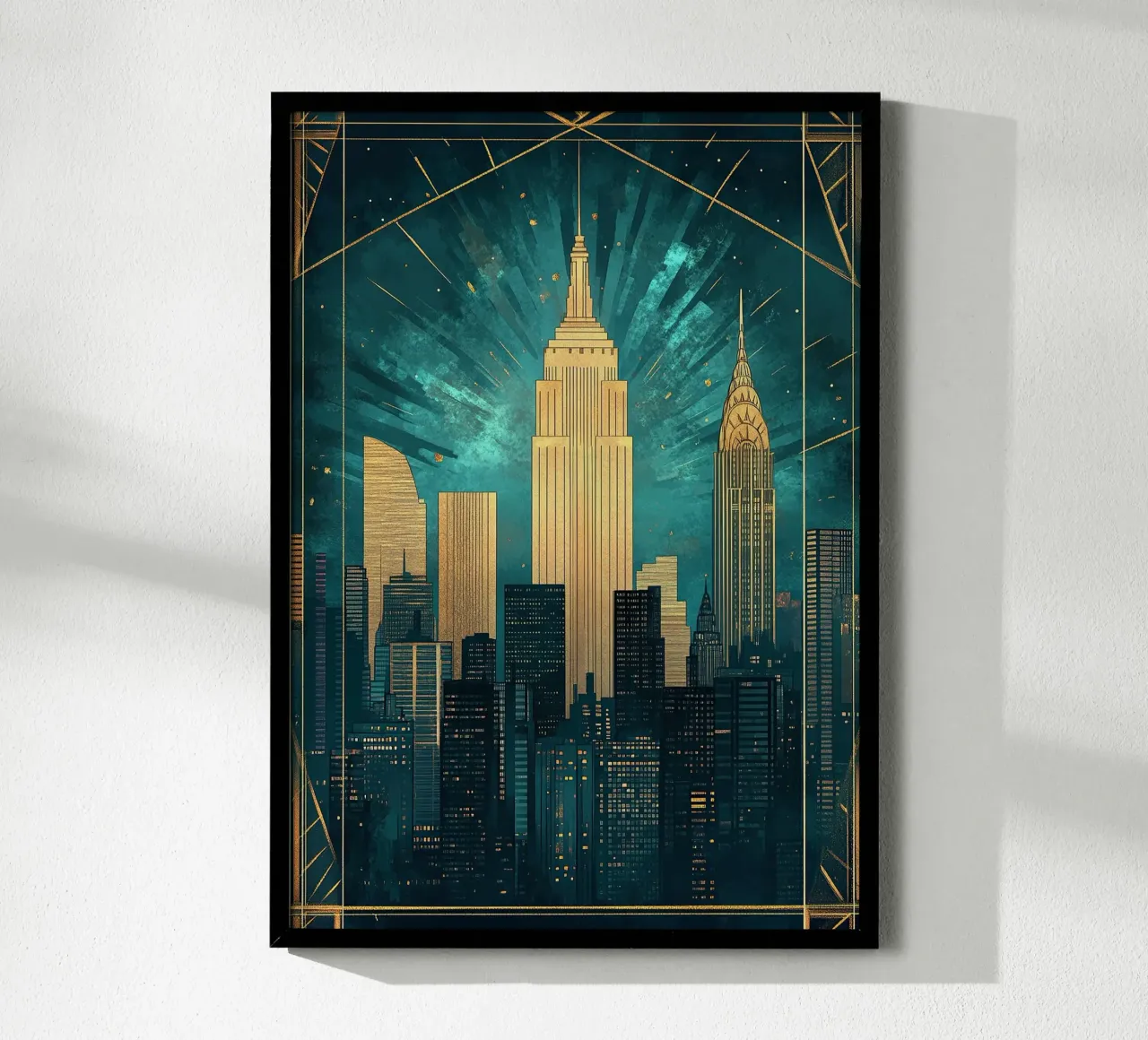 Skyline poster da Nikis Art Studio