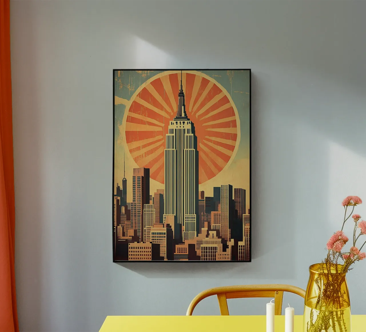 Art Déco plexiglass da Nikis Art Studio