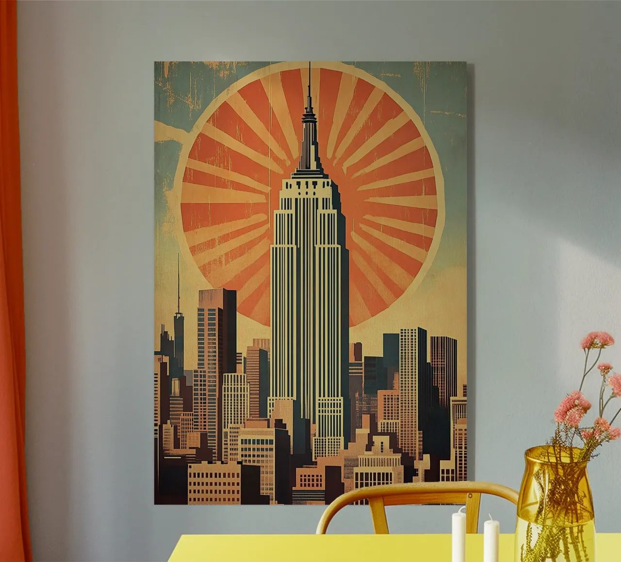 Art Déco plexiglass da Nikis Art Studio