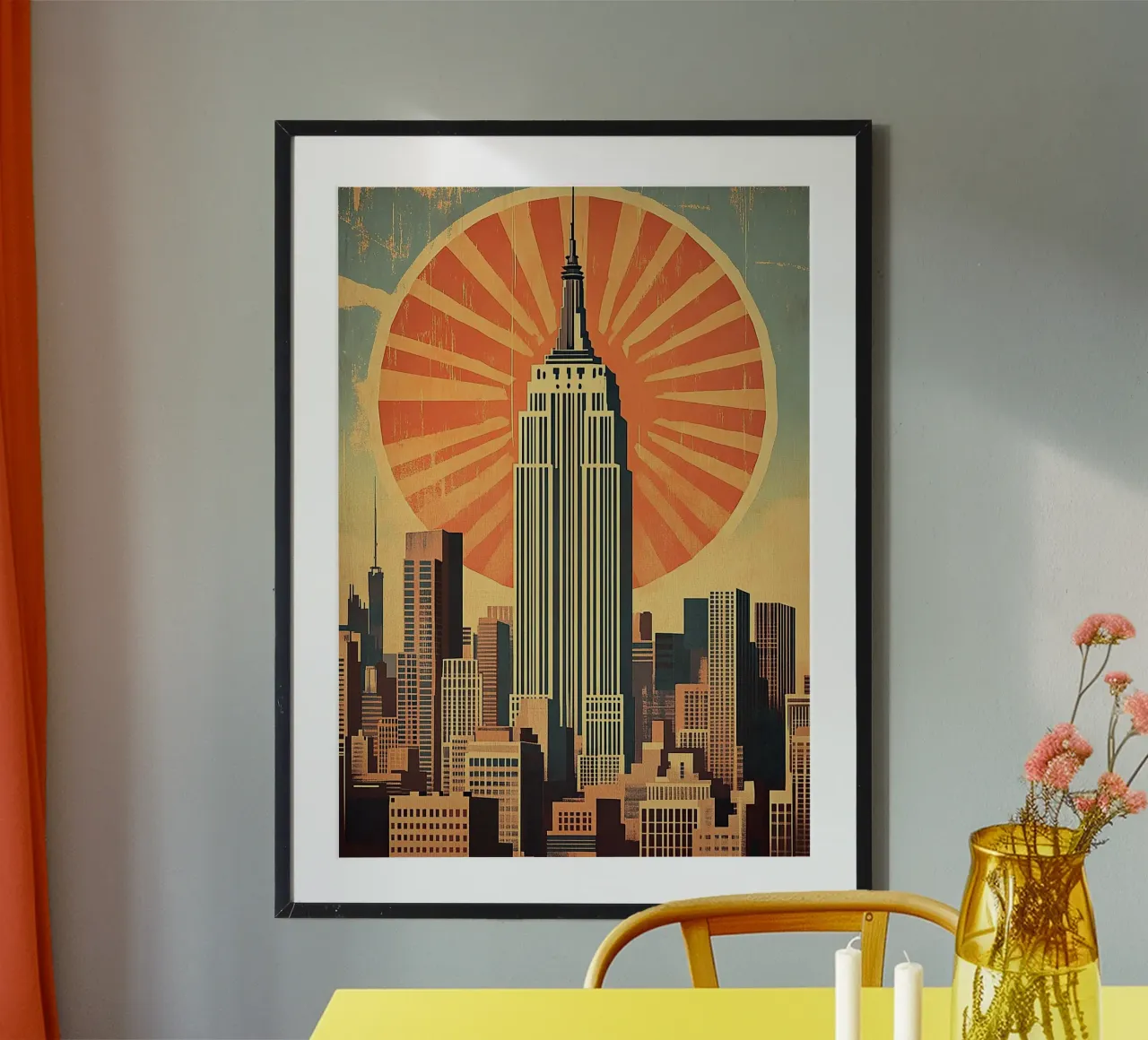 Art Déco poster da Nikis Art Studio