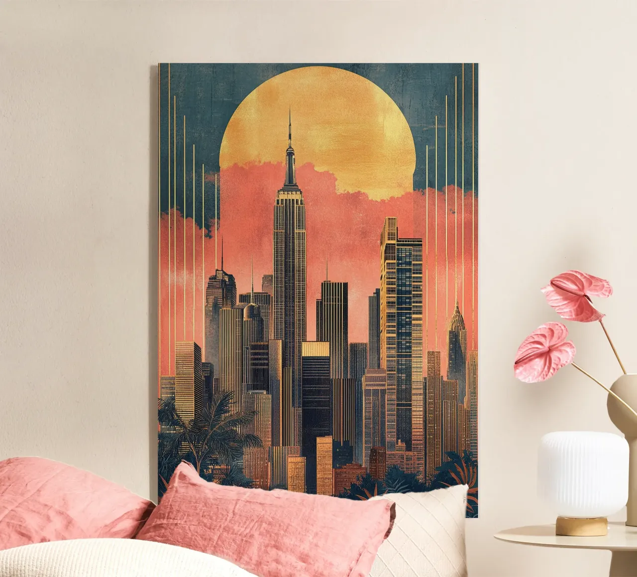 Art Deco plexiglass da Nikis Art Studio