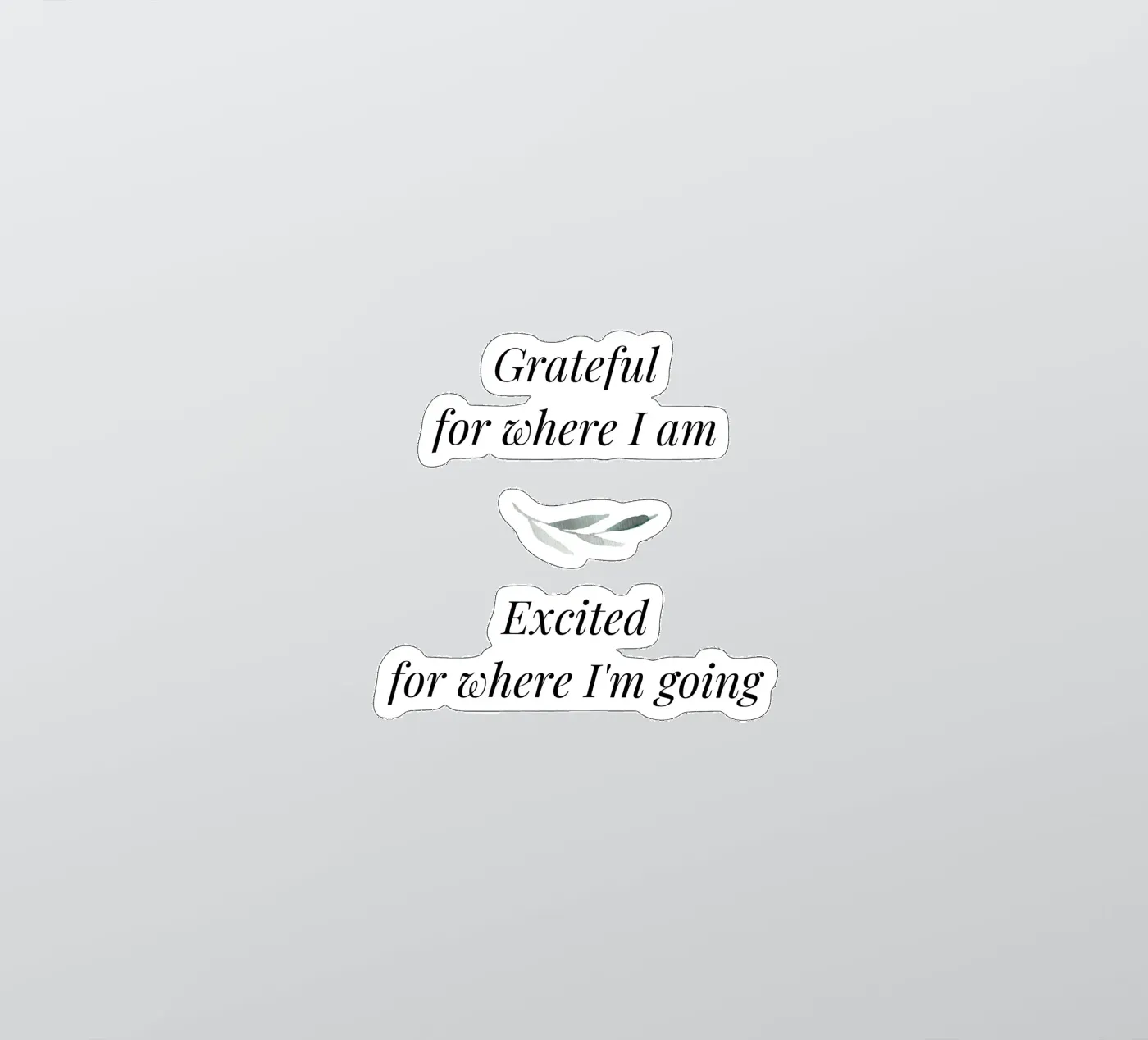 Grateful sticker by Magnific