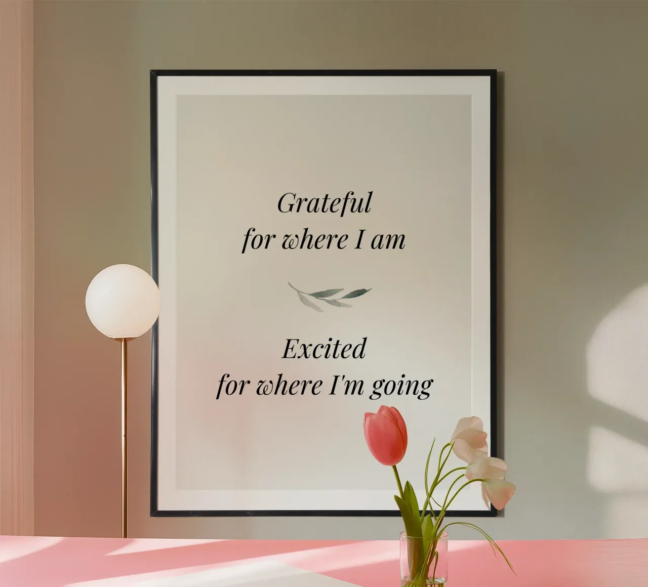 Grateful poster van Magnific