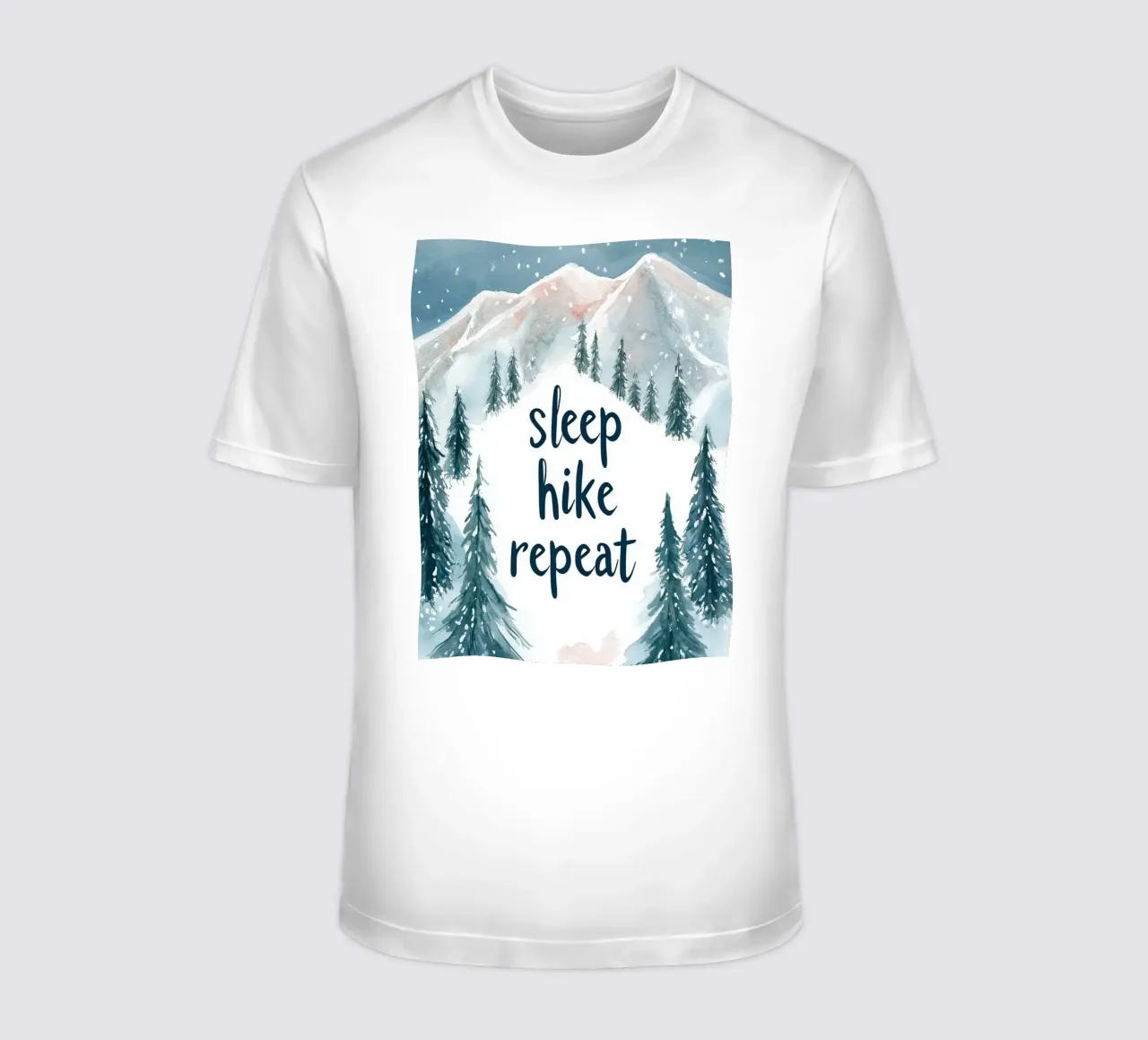 Sleep Hike Repeat t-shirt da treechild