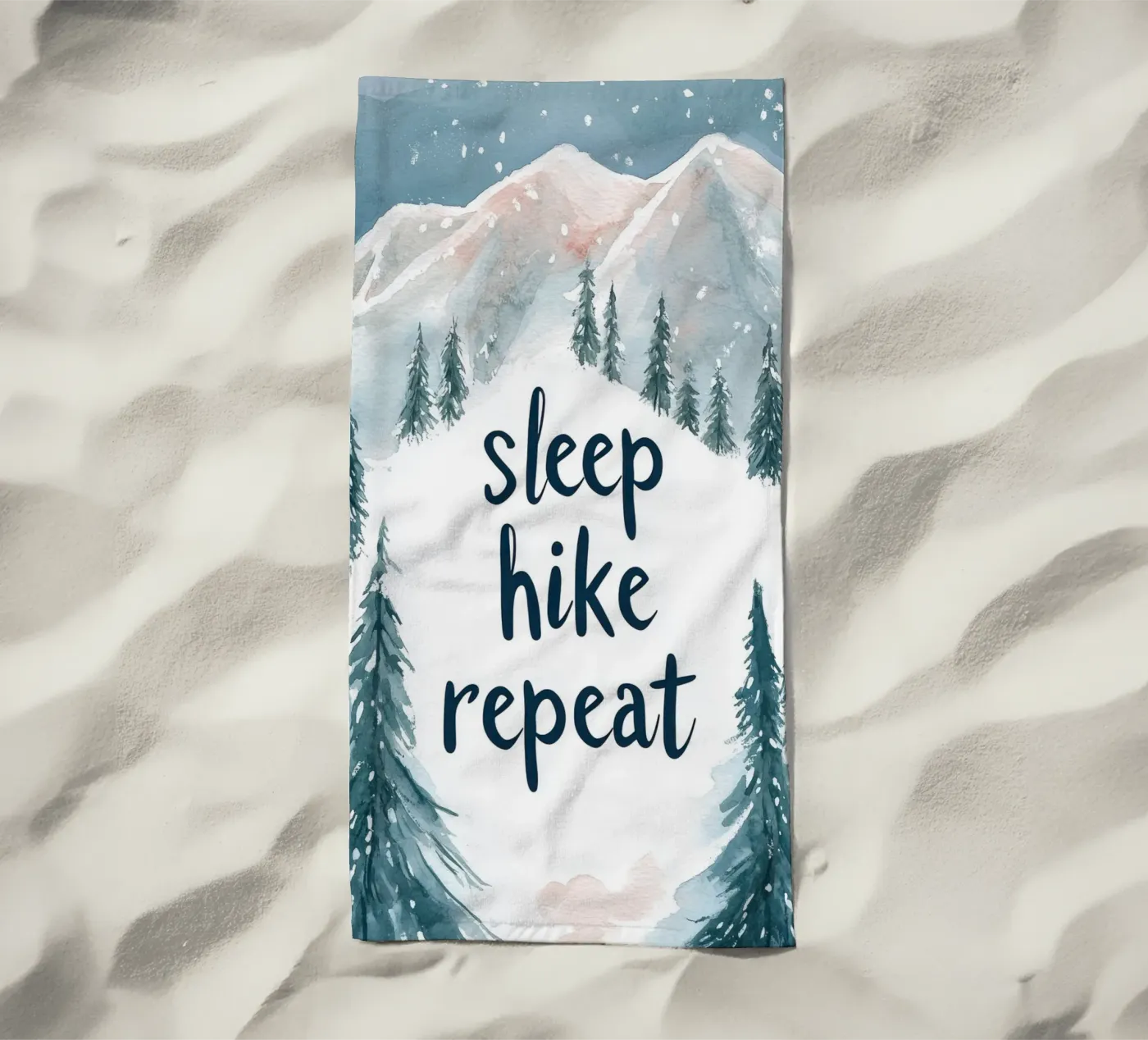 Sleep Hike Repeat telo mare da treechild