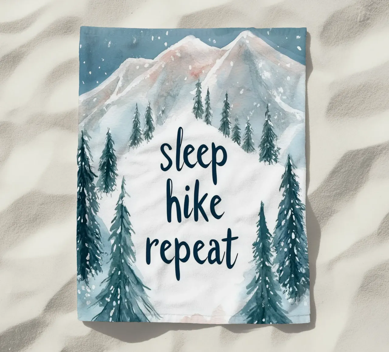 Sleep Hike Repeat telo mare da treechild