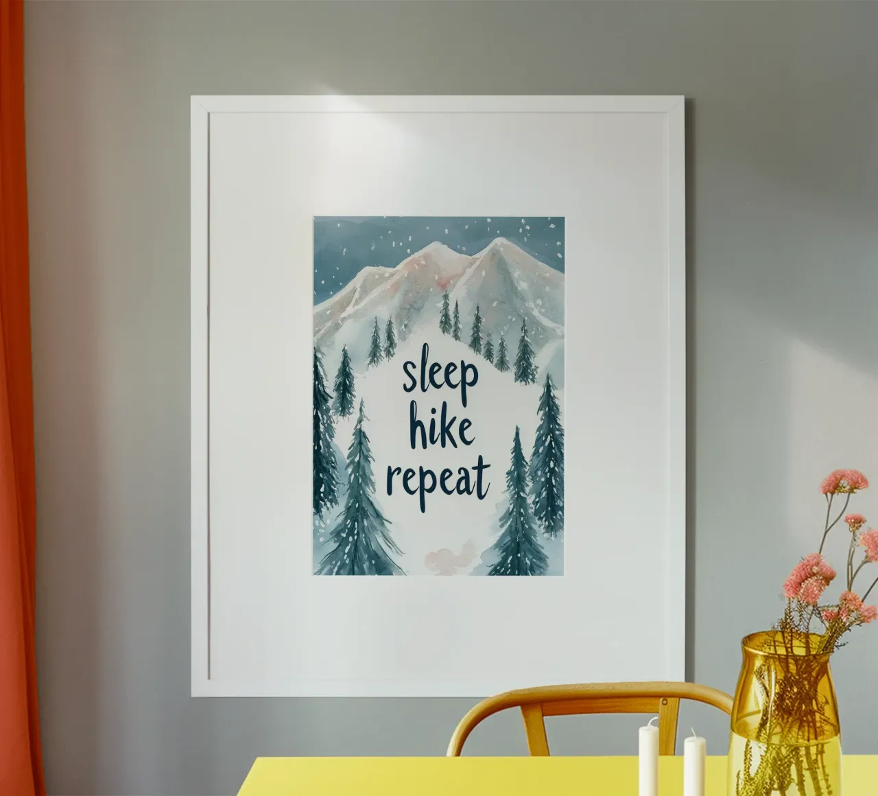 Sleep Hike Repeat hahnemühle by treechild
