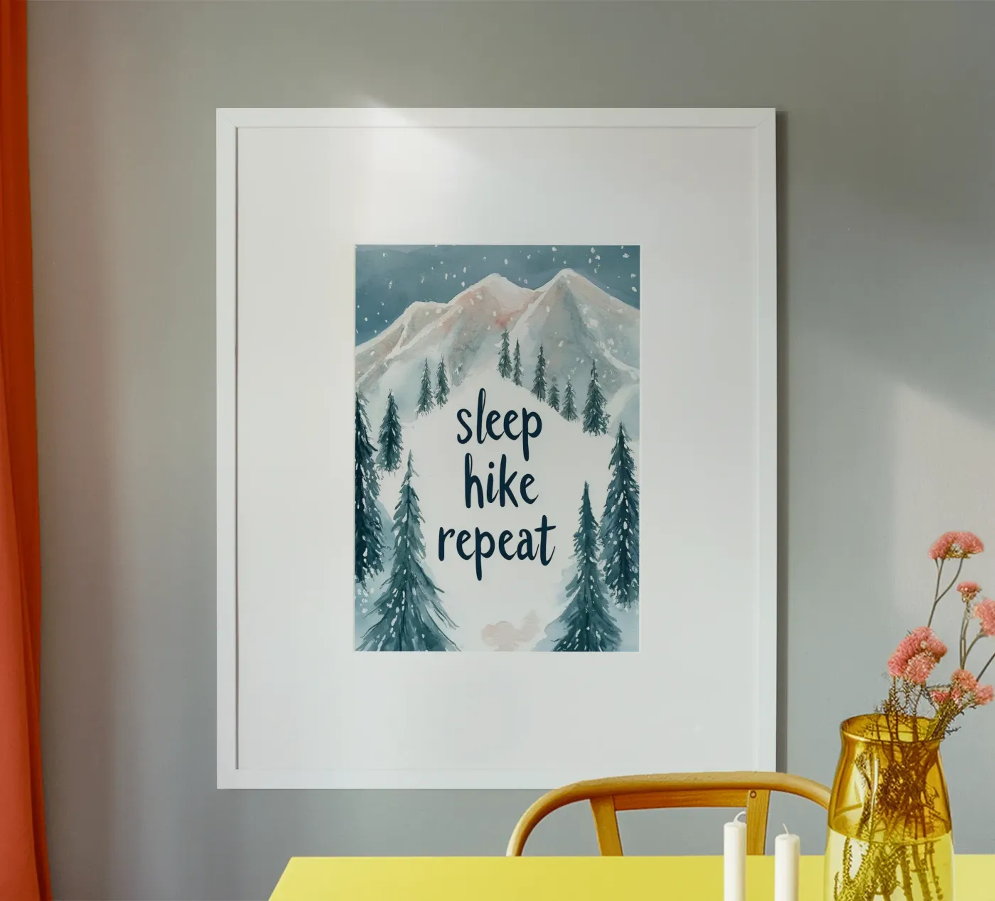 Sleep Hike Repeat poster da treechild