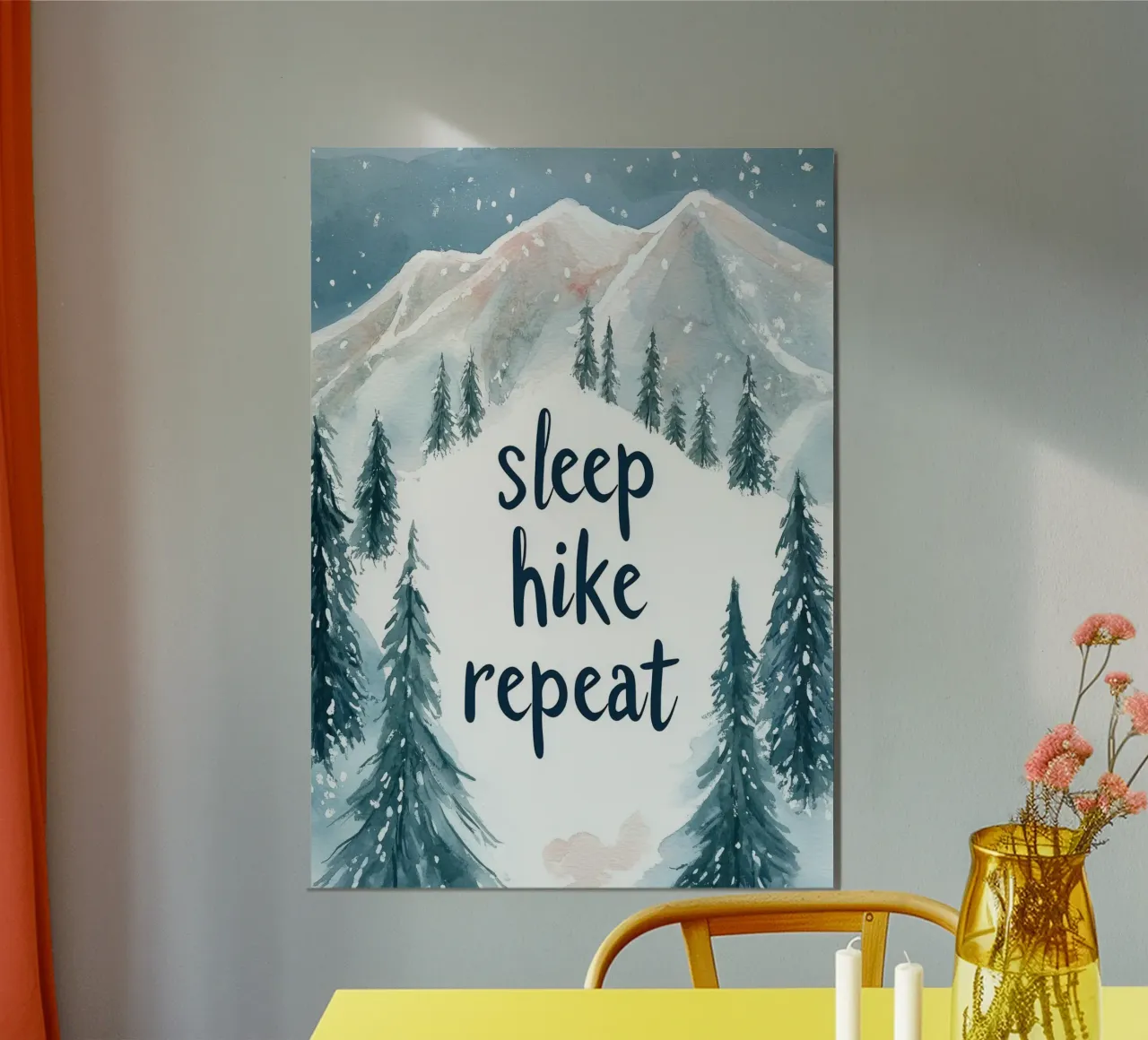 Sleep Hike Repeat hahnemühle by treechild