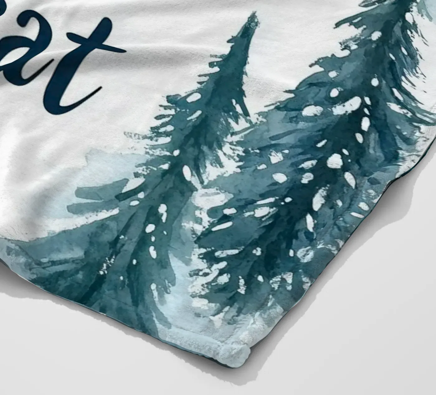 Sleep Hike Repeat fleecedeken van treechild