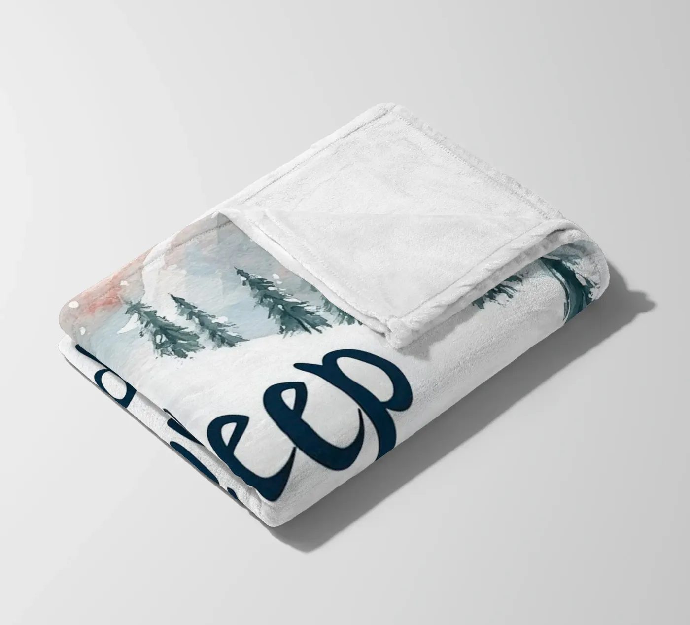 Sleep Hike Repeat fleecedeken van treechild