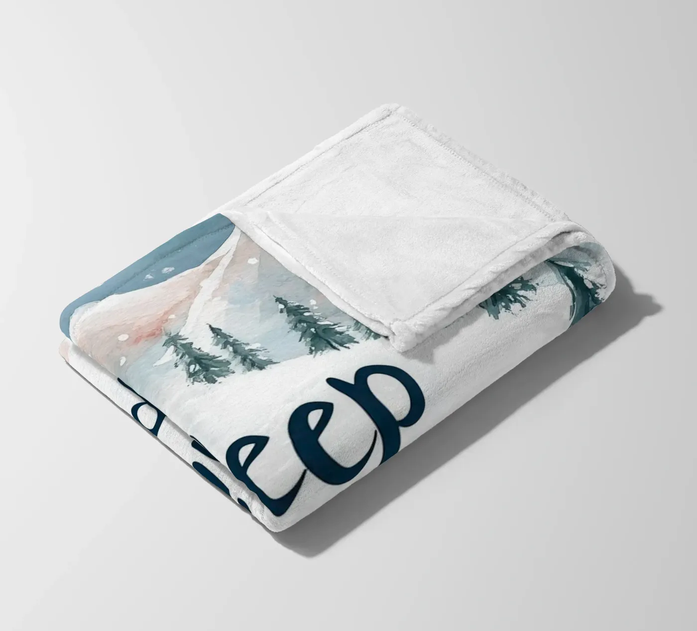 Sleep Hike Repeat fleecedeken van treechild
