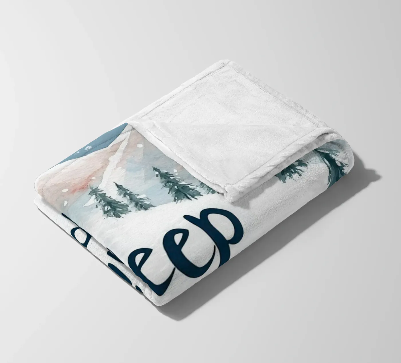 Sleep Hike Repeat fleecedeken van treechild