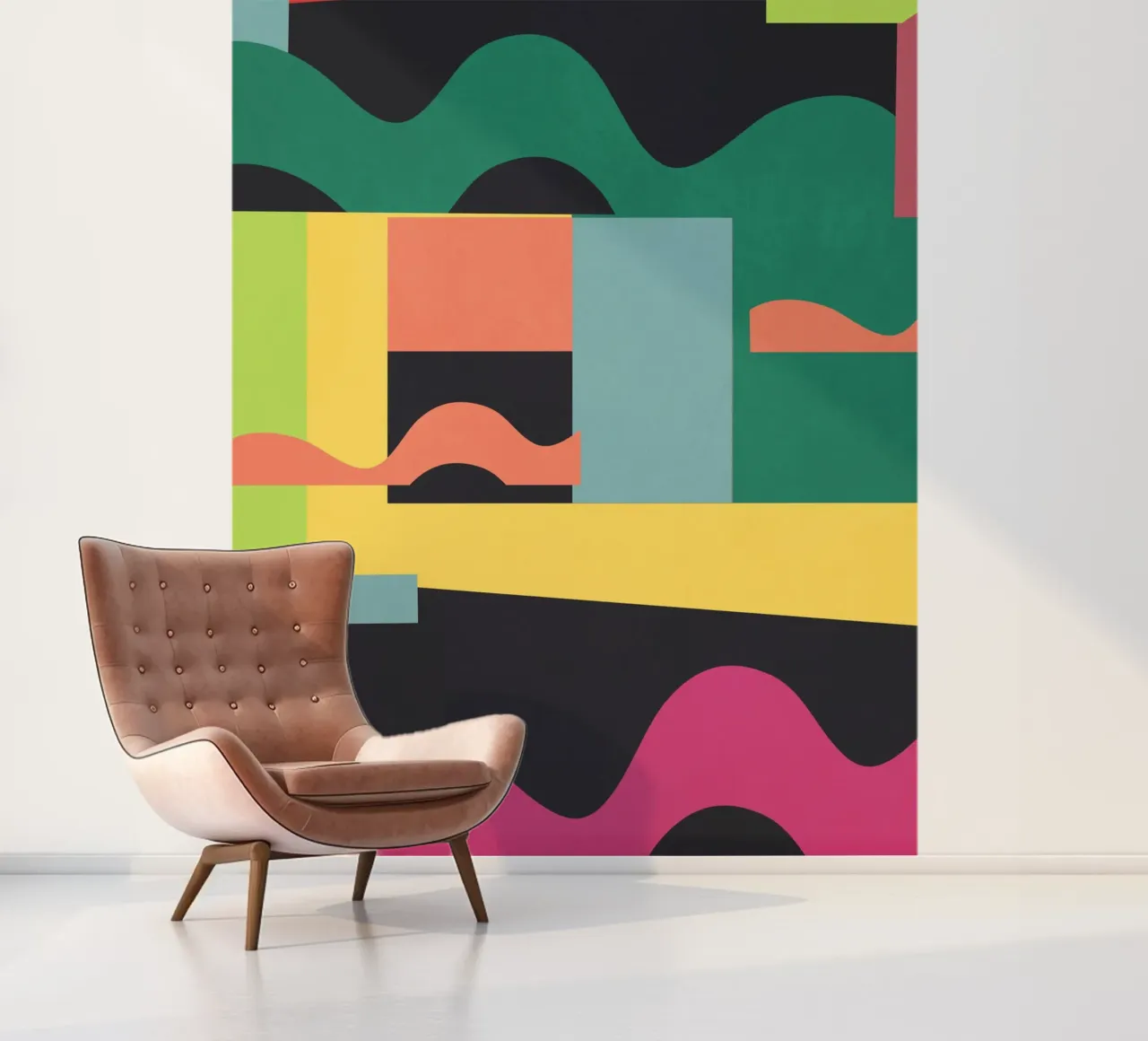 Colorful Geometric Abstract Art 20 photo wallpaper by Gaite